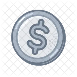 Silver Coin  Icon