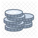 Silver Coins Currency Coin Icon