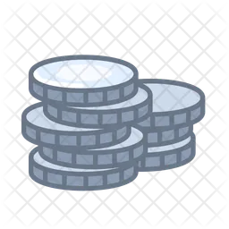 Silver coins  Icon