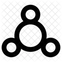 Silver Esoteric Symbol Icon