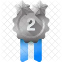 Silver Medal Medal Award Icon