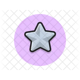 Silver Star  Icon