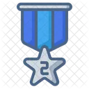 Silver Star Medal  Icon