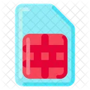Sim Card Electronic Icon