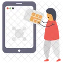 Sim Card System Identity Module Phone Sim Icon