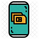 Sim Card Dual Icon