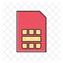 Sim Card Chip Icon