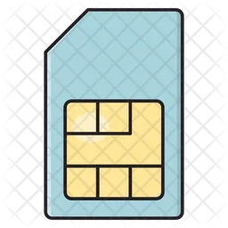 Sim Card  Icon