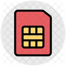 Sim Card  Icon