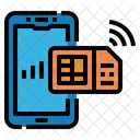 Sim Card Signal Sim Icon