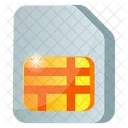 Phone Card Sim Card Subscriber Identity Module Icône