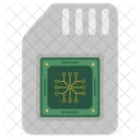 Sim Card Memory Icon