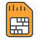 Telephone Mobile Chip Icon
