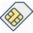Chip Integrated Chip Phone Sim Icon
