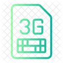 3 G Sim Card Connection Icon