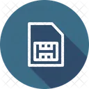 SIM、カード、SIMカード アイコン