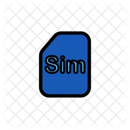 Sim  Icon