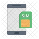 SIM Telefon Karte Symbol