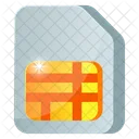 Telefonkarte SIM Karte Subscriber Identity Module Symbol