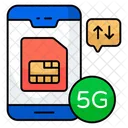 SIM Movil SIM De Telefono Tarjeta SIM Icono