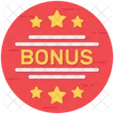 Segno Bonus Simbolo Bonus Emblema Bonus Icon