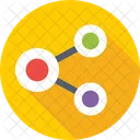 Condivisione Simbolo Connessione Icon