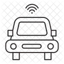 Carro Inteligente Sem Fio Ícone