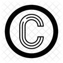 Símbolo de copyright  Icon