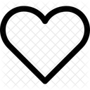 Simbolo de corazon  Icono
