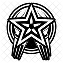 Simbolo De Estrella Insignia Emblema Icono