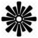 Simbolo De Flor Diseno Floral Flor Decorativa Icon