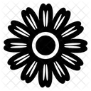 Simbolo De Flor Diseno Floral Flor Decorativa Icon