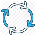 Simbolo De Reciclaje Icono