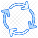 Simbolo De Reciclaje Icono