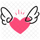 Amor Alas Corazon Icono