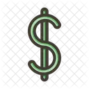 Simbolo Do Dolar Dinheiro Moeda Ícone