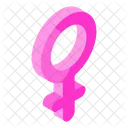 Feminino Genero Simbolo Icon