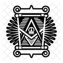 Simbolo Illuminati Masonico Masoneria Icono