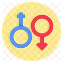 Simbolo Masculino Signo Femenino Sexo Icono