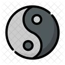 Símbolo yin yang  Icono