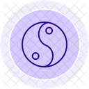 Yin Yang Simbolo Icono