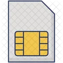 Simcard Microchip Sim Icon