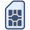 Simcard Microsim Subscriber Identity Module Icon