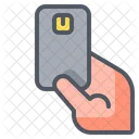 Sim Card Hand Icon