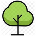 Simple Green Tree Tree Nature Icon