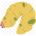 Larva Insect Green Icon