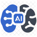 Simulation Cerebrale Cerveau Simulation Icône