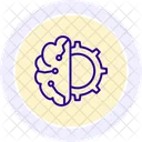 Brian Simulation Color Circle Icon Icon