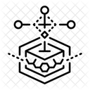 Simulation De Particules Prototypage Stereolithographie Icône