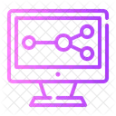 Simulation Digital Computer Icon